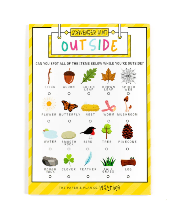 Kids Outside Scavenger Hunt Playtime Pad™ from Anderson Parker