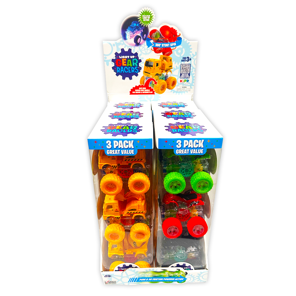 Toy Car Gear Racers Light Up Vehicle Assortment from Anderson Parker