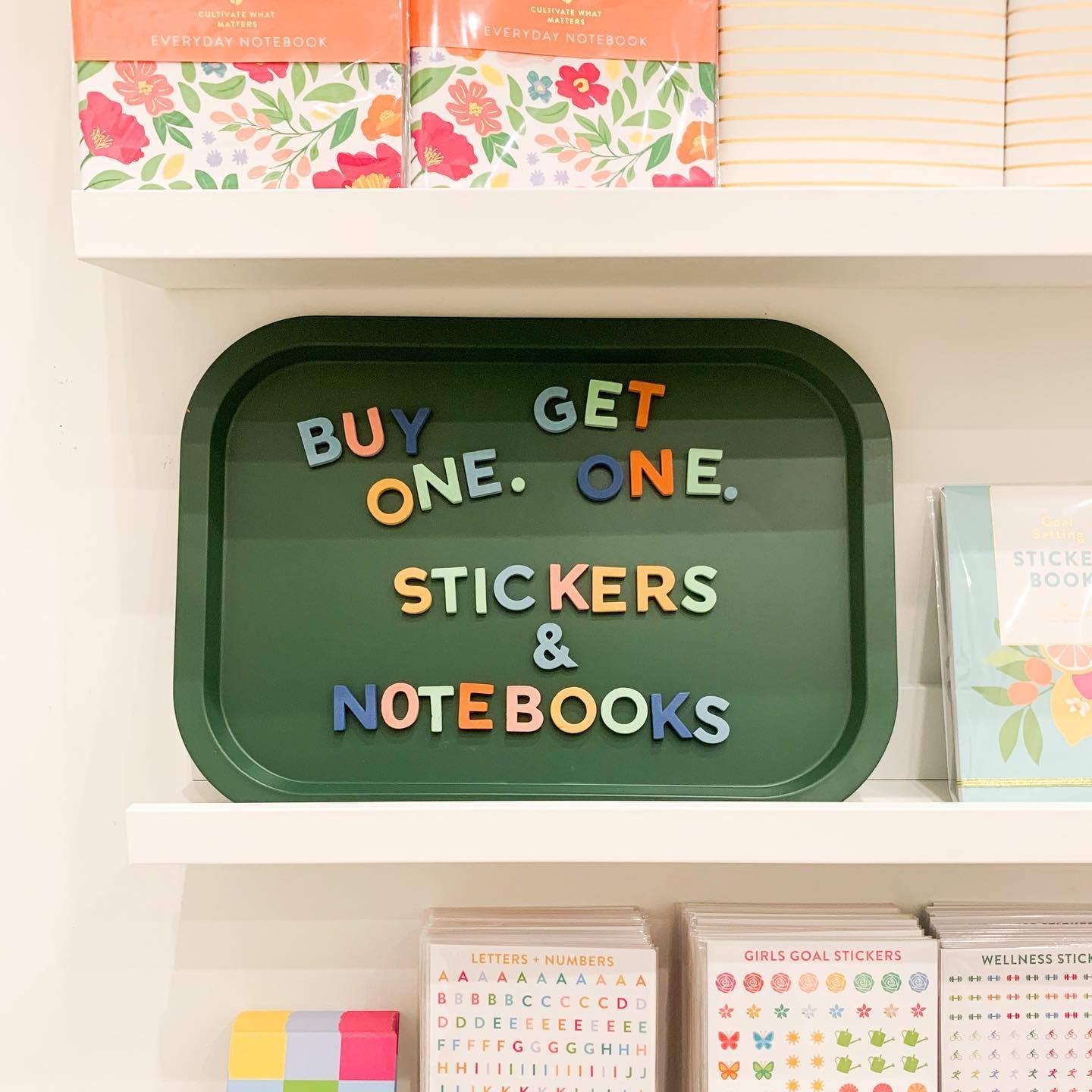 1" 200pc Rainbow Dream Magnetic Letters from Anderson Parker