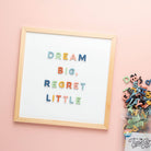 1" 200pc Rainbow Dream Magnetic Letters from Anderson Parker