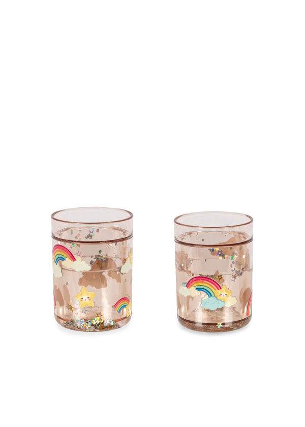 2 PACK GLITTER CUPS - RAINBOW from Anderson Parker