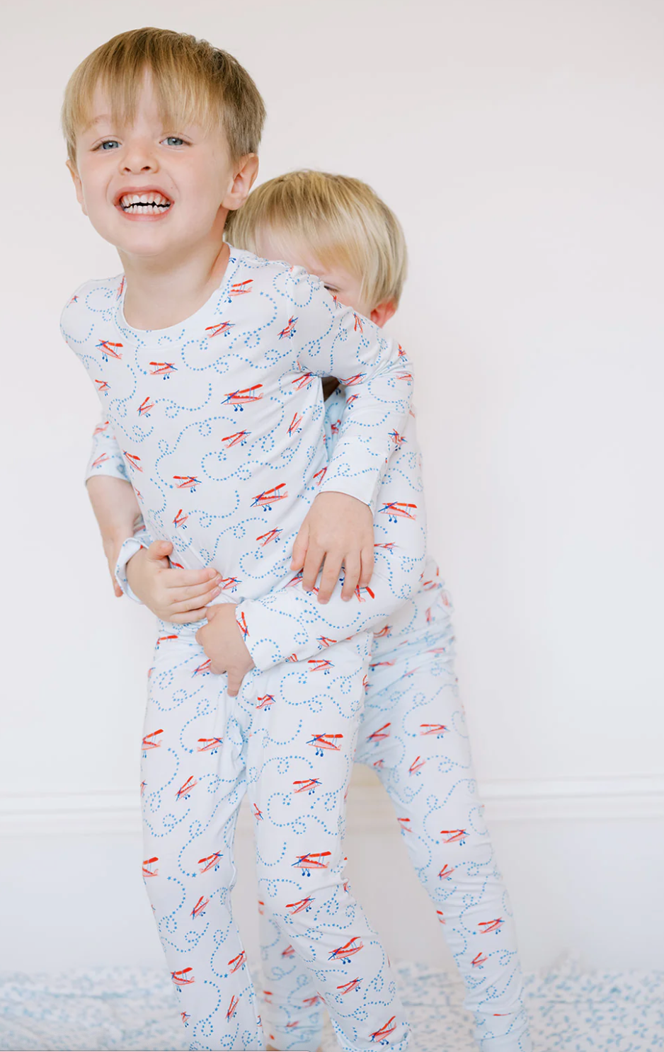 2 piece Airplane Pajamas - Anderson Parker