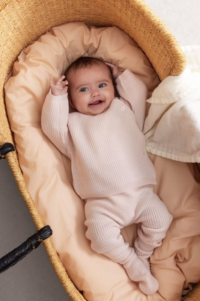 Knit Blouse & Pant Set - Rose Quartz from Anderson Parker