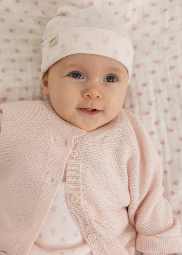 Knit Cardigan & Pant Set - Rosa