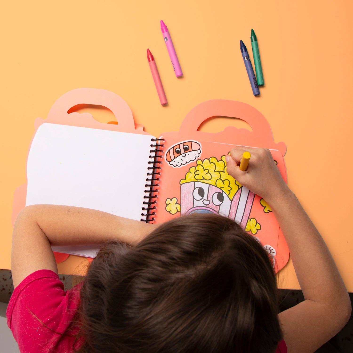 YUMMY SUPER COLORING & STICKER BOOK from Anderson Parker