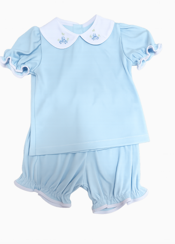 2PC Girl Set w/ Blue Floral from Anderson Parker