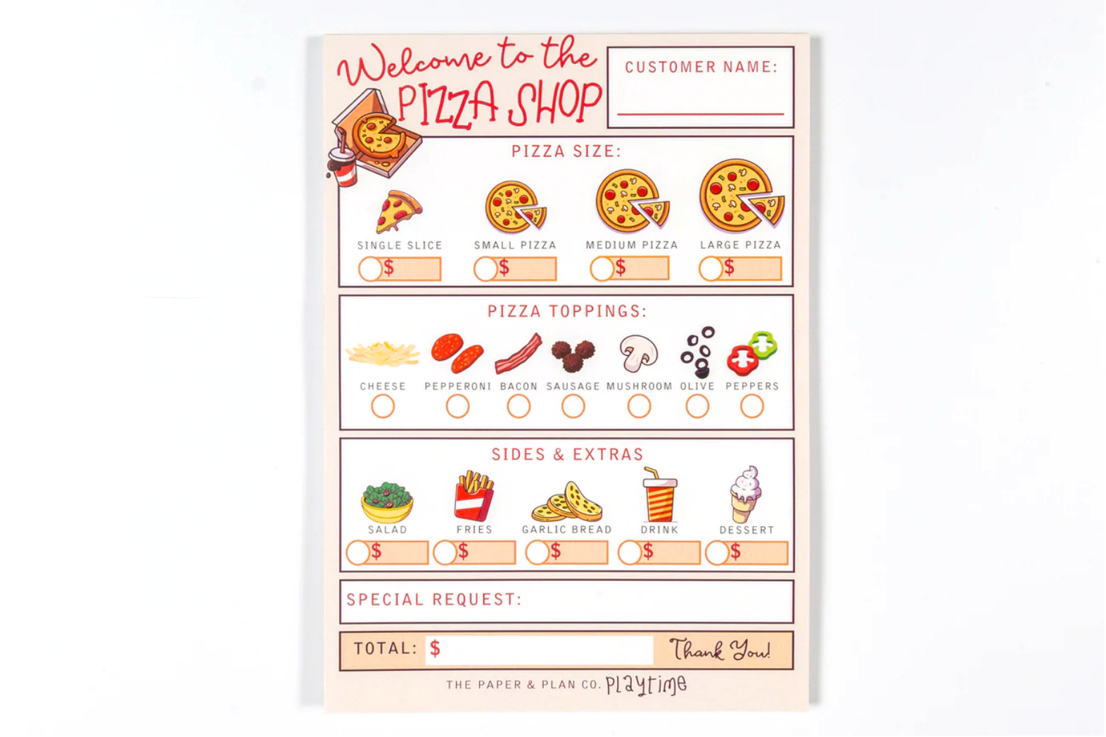 Pizza Shop Playtime Pad from Anderson Parker