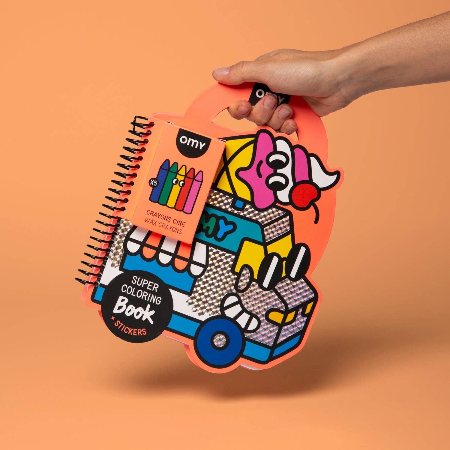 YUMMY SUPER COLORING & STICKER BOOK from Anderson Parker