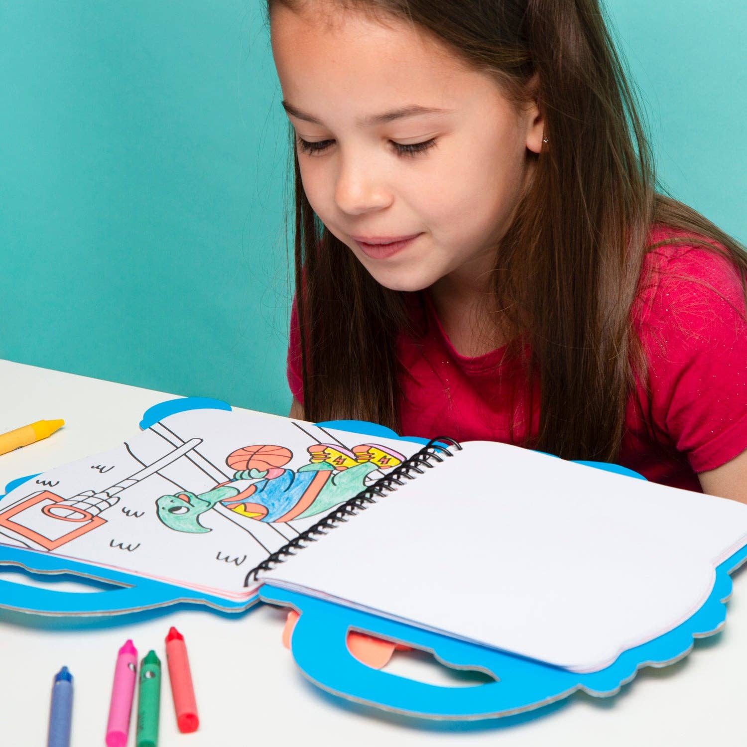 DINO SUPER COLORING & STICKER BOOK from Anderson Parker
