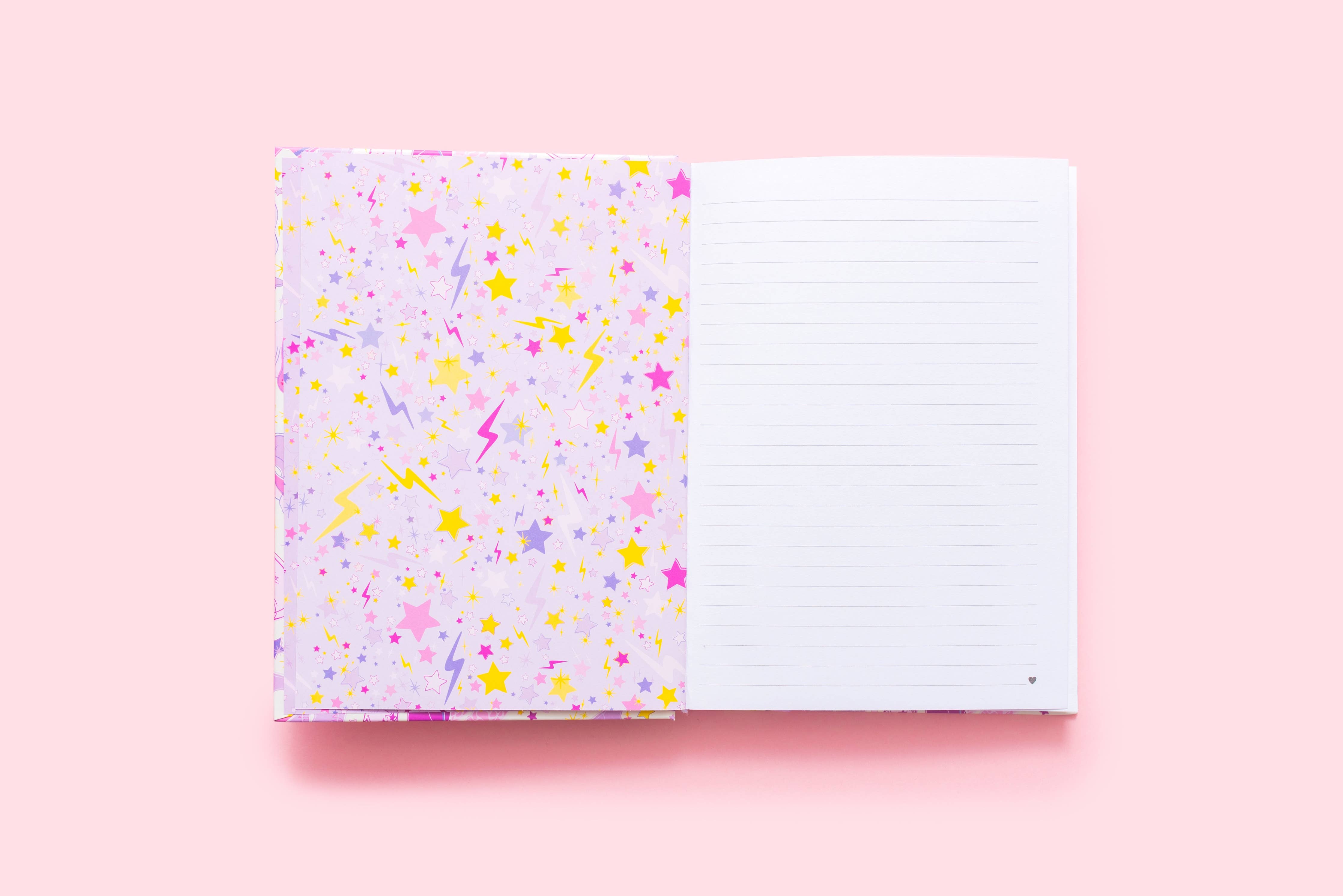 Hardcover Notebook - "Let's Go Girl" - 200 Pages from Anderson Parker
