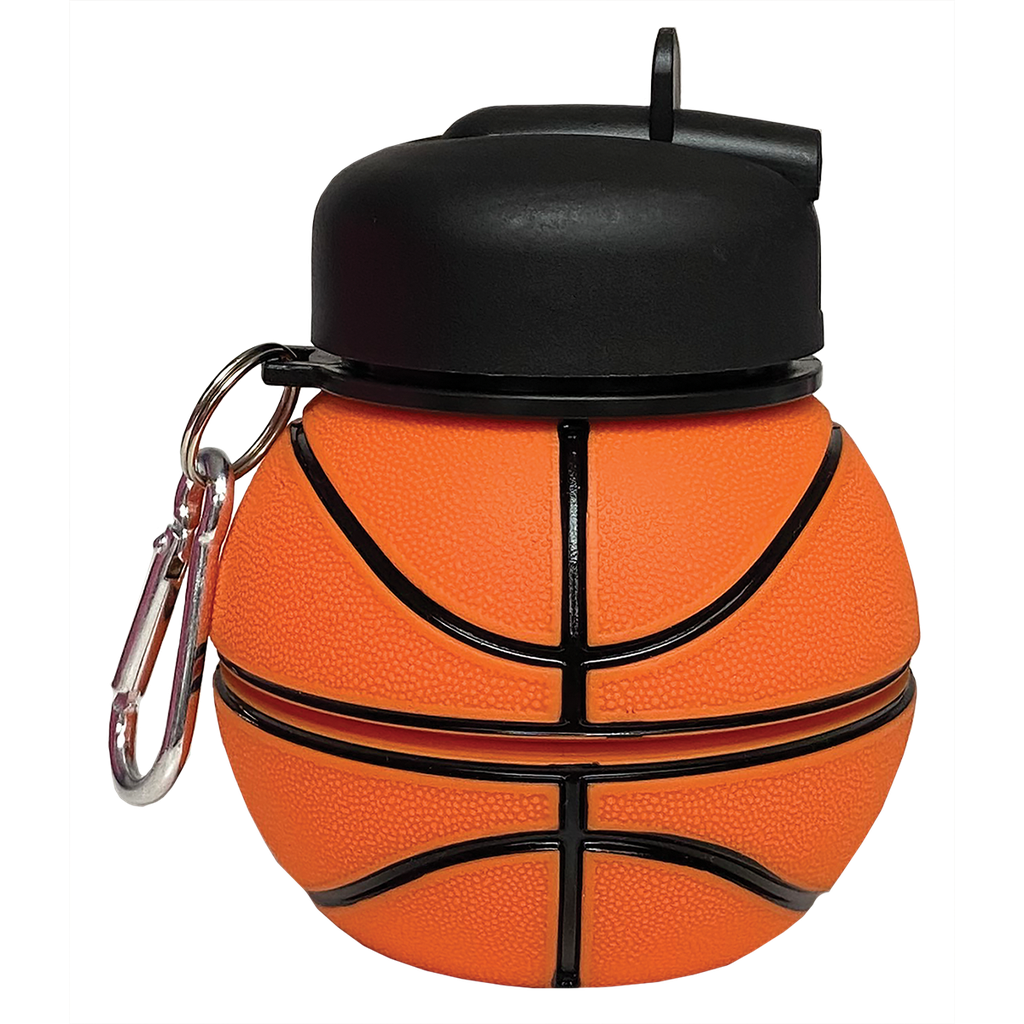 Basketball Collapsible Water Bottle from Anderson Parker