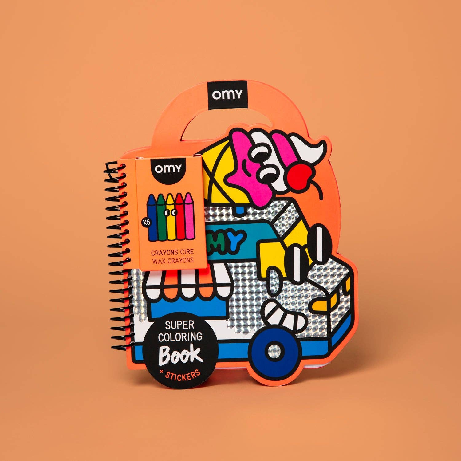 YUMMY SUPER COLORING & STICKER BOOK from Anderson Parker