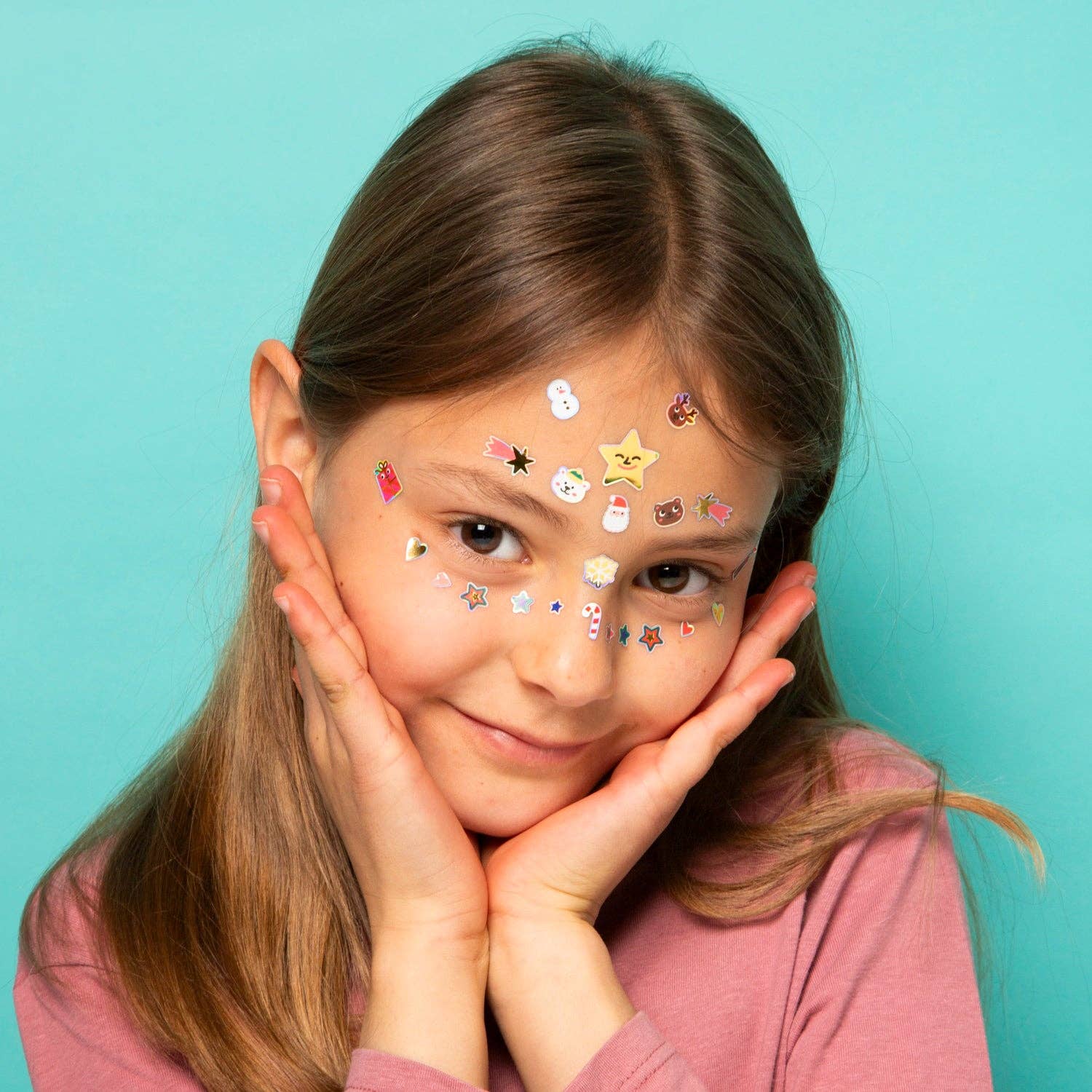 Hohoho! Face stickers from Anderson Parker