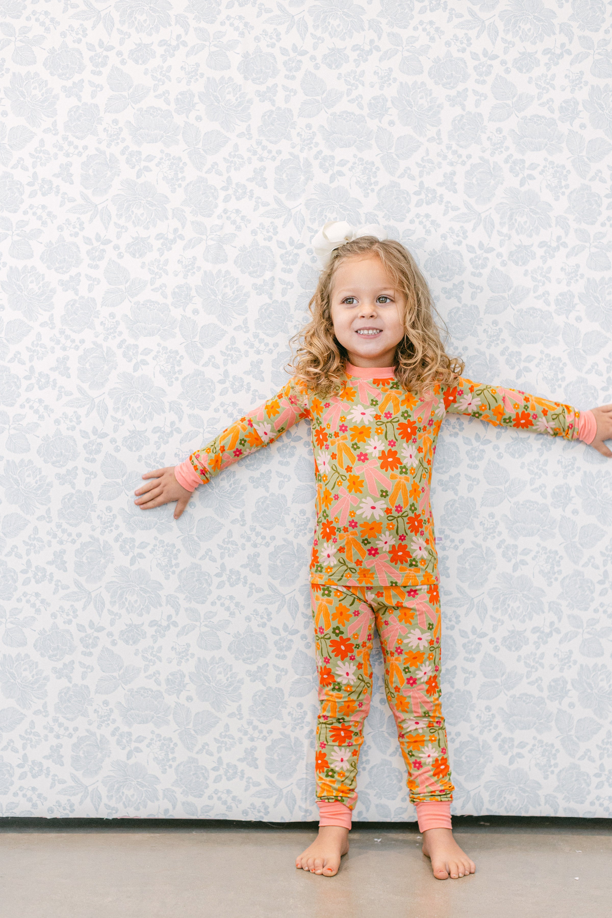 Fall Flowers PJ Set from Anderson Parker