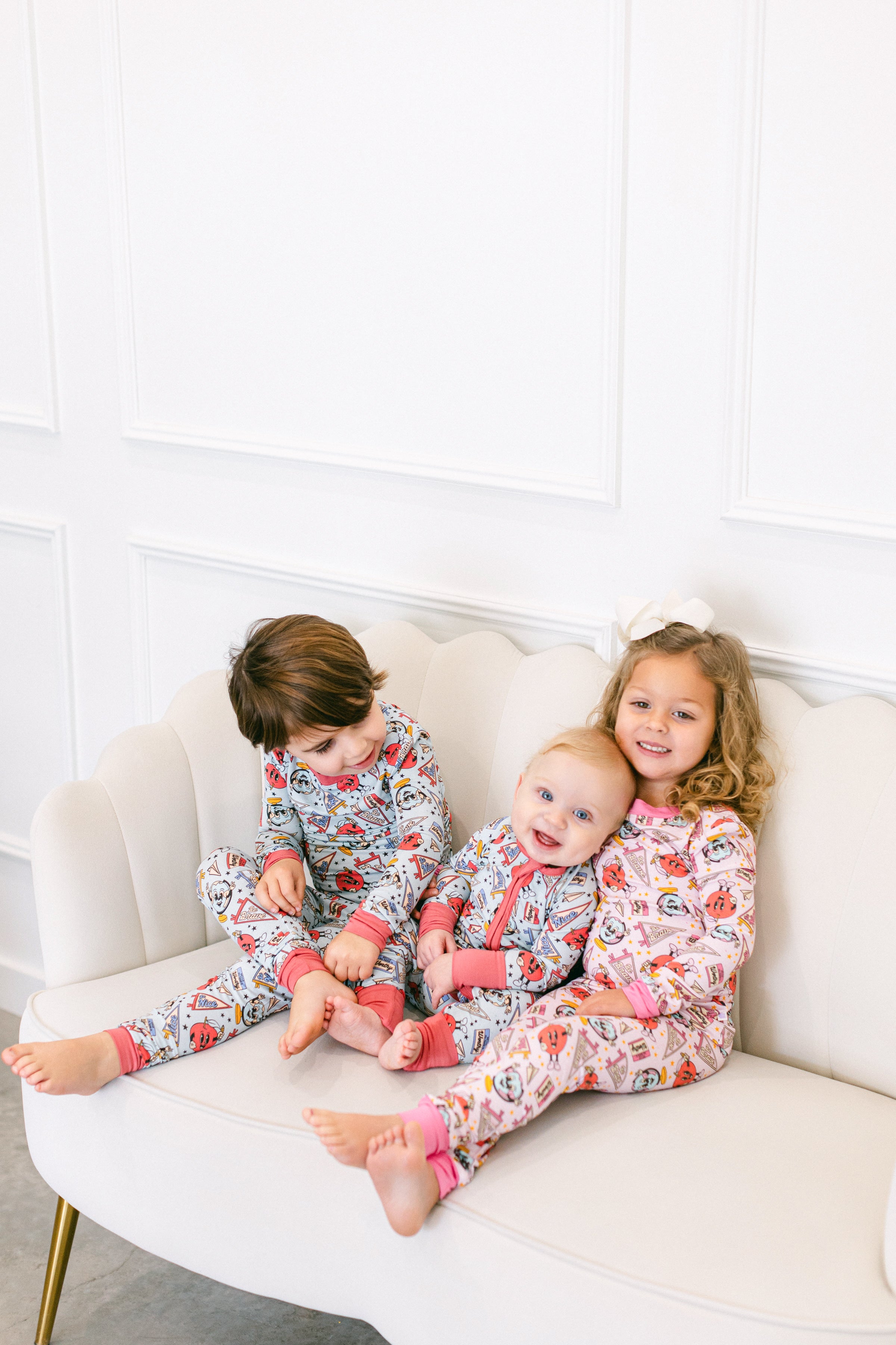 Blue Brave PJ Set from Anderson Parker