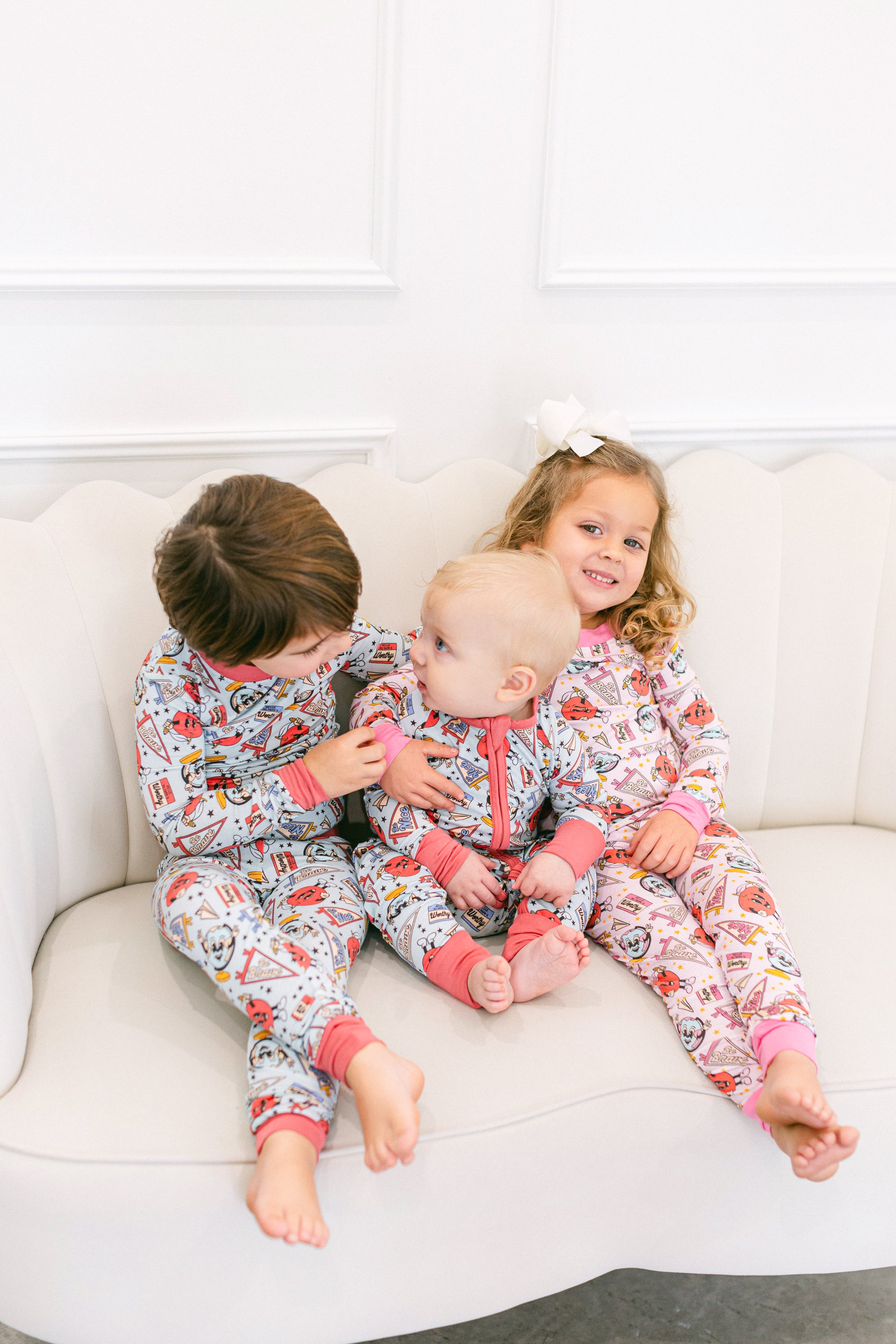 Blue Brave PJ Set from Anderson Parker