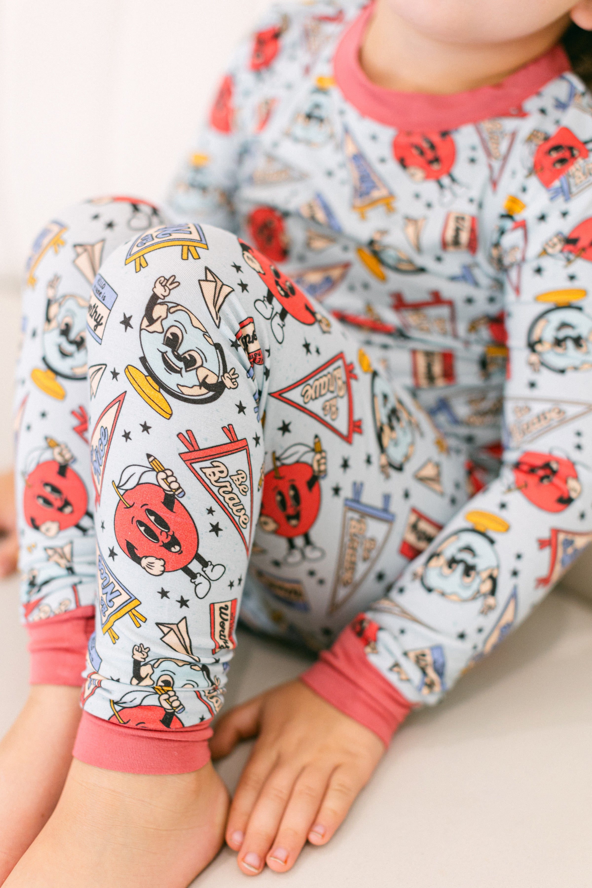 Blue Brave PJ Set from Anderson Parker
