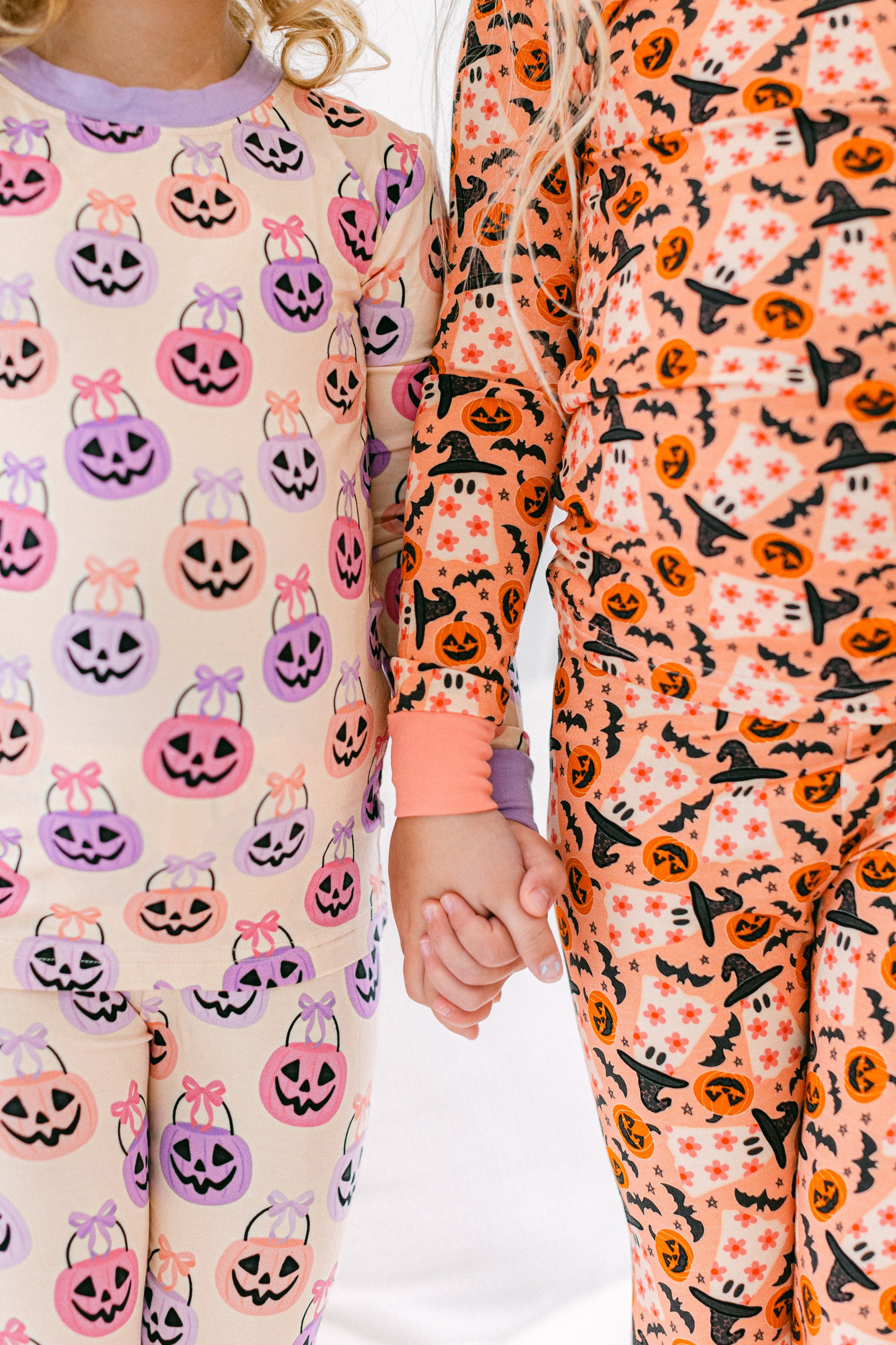 Pink Halloween Bucket PJ Set from Anderson Parker