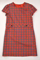 A Line Dress - Red Plaid from Anderson Parker