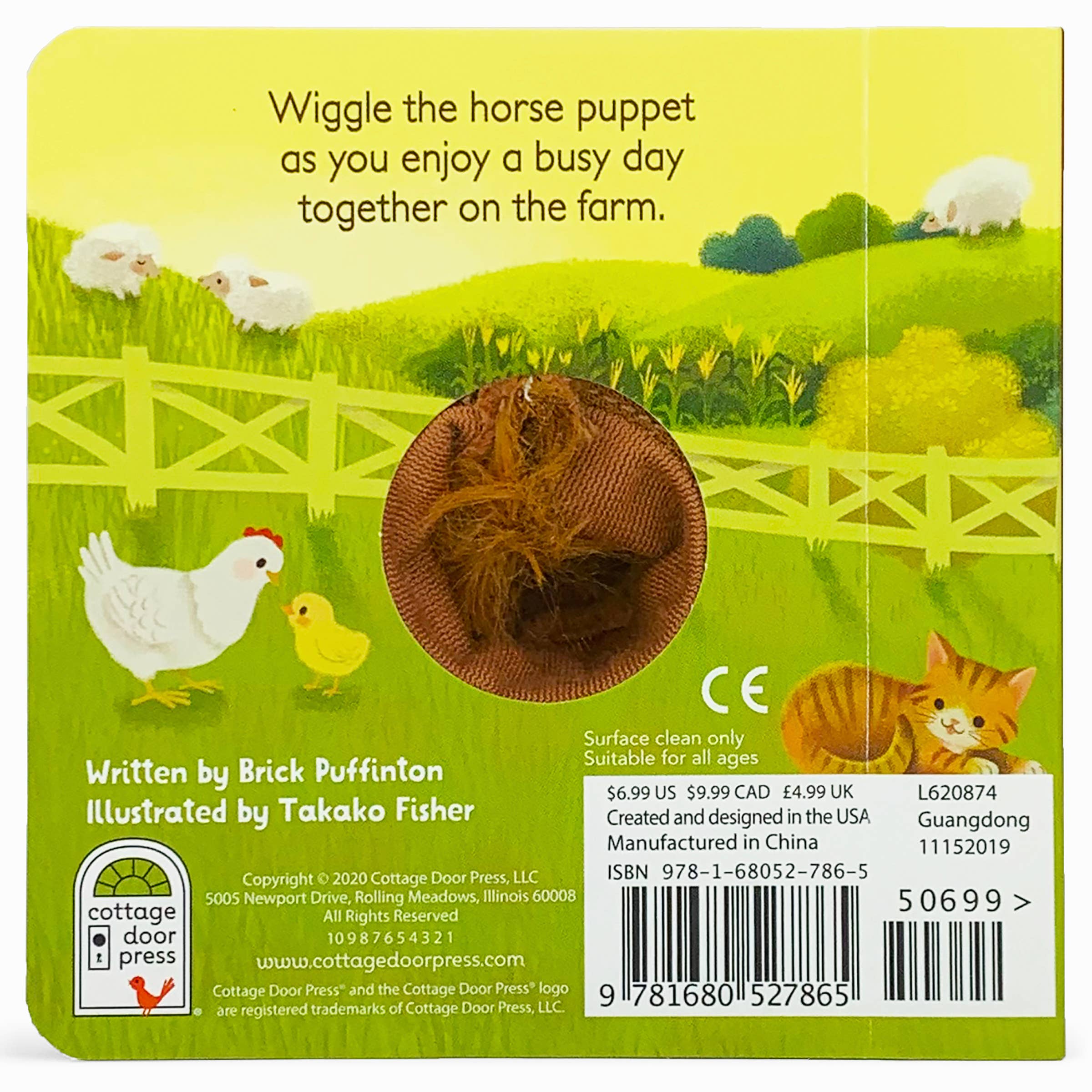 A Little Horse Finger Puppet Board Book from Anderson Parker