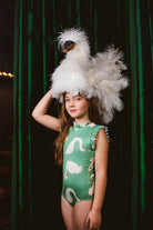 ALISON ONE PIECE - SWAN LOVE VERDE from Anderson Parker