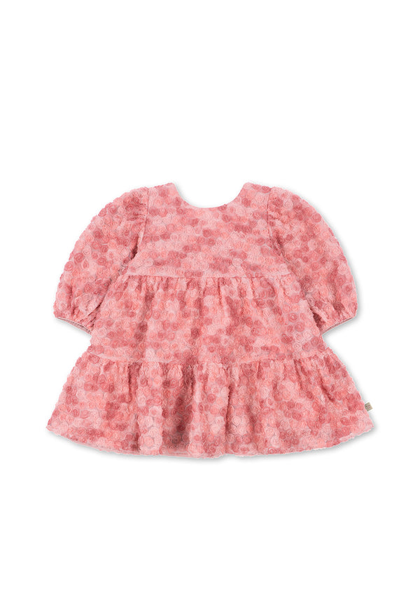 ALLY LS FLOWER DRESS - VEILED ROSE from Anderson Parker