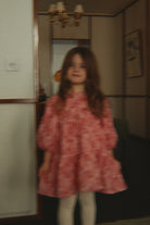 ALLY LS FLOWER DRESS - VEILED ROSE from Anderson Parker