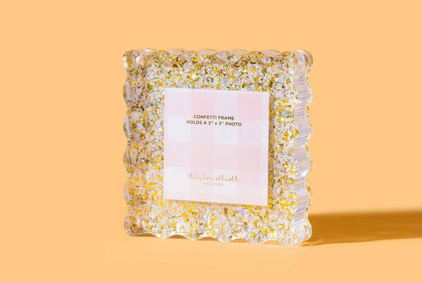 Acrylic Picture Frame - Small - Pearl Confetti from Anderson Parker