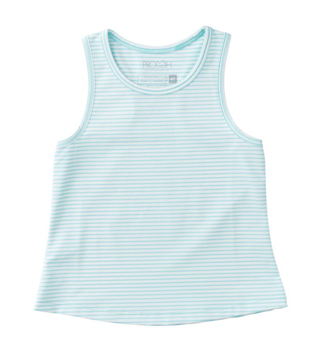 Active Racerback Tank Top - Aruba Blue Stripe from Anderson Parker