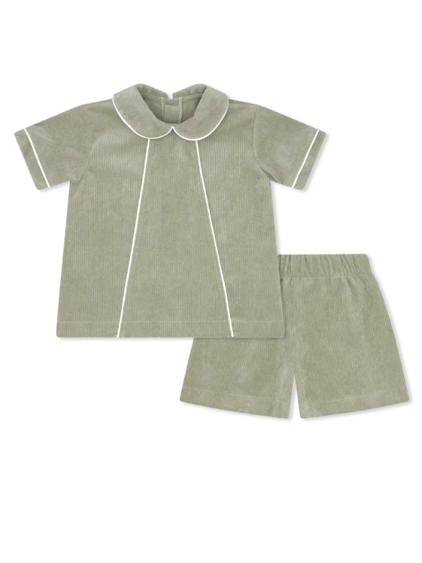 Adam Short Set - Sweetgrass Corduroy from Anderson Parker