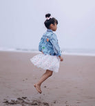 All About The Patch Crop Denim Jacket from Anderson Parker