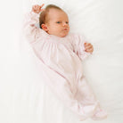 Anna Pink Bishop Footie from Anderson Parker