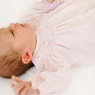 Anna Pink Bishop Footie from Anderson Parker
