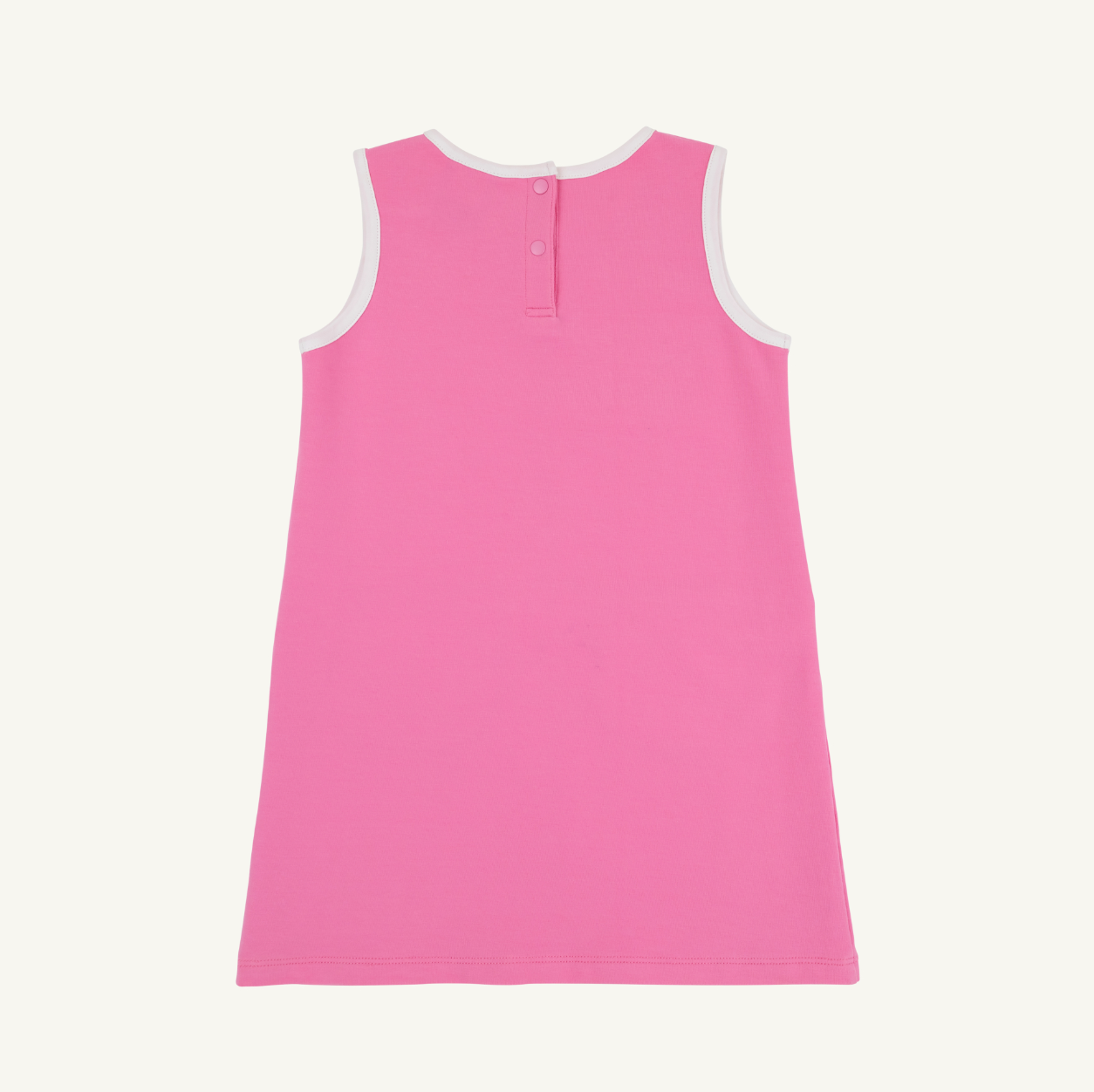 Annie Apron Dress - Winter Park Pink/Worth Ave White from Anderson Parker