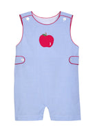 Applique Button Tab John John - Apple from Anderson Parker