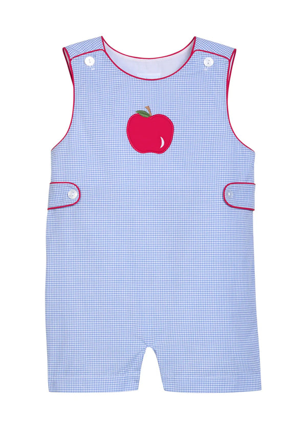 Applique Button Tab John John - Apple from Anderson Parker