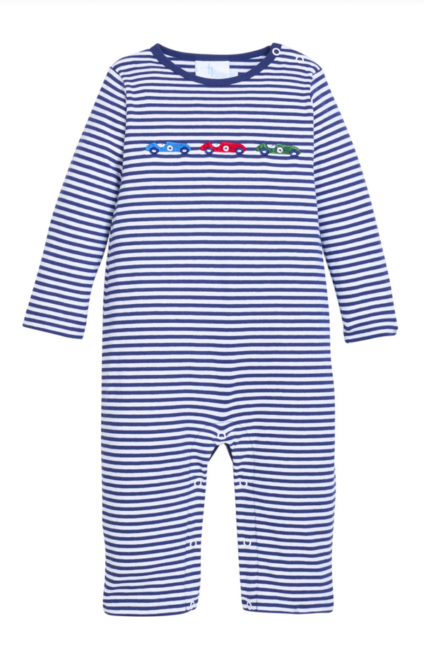 Applique Romper - Race Cars from Anderson Parker