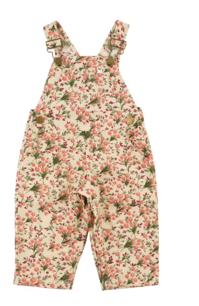 Autumn Berries Bib Overalls - Terracotta from Anderson Parker