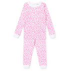 Ava Girls' Pajama Pant Set - Confetti Hearts Pink from Anderson Parker