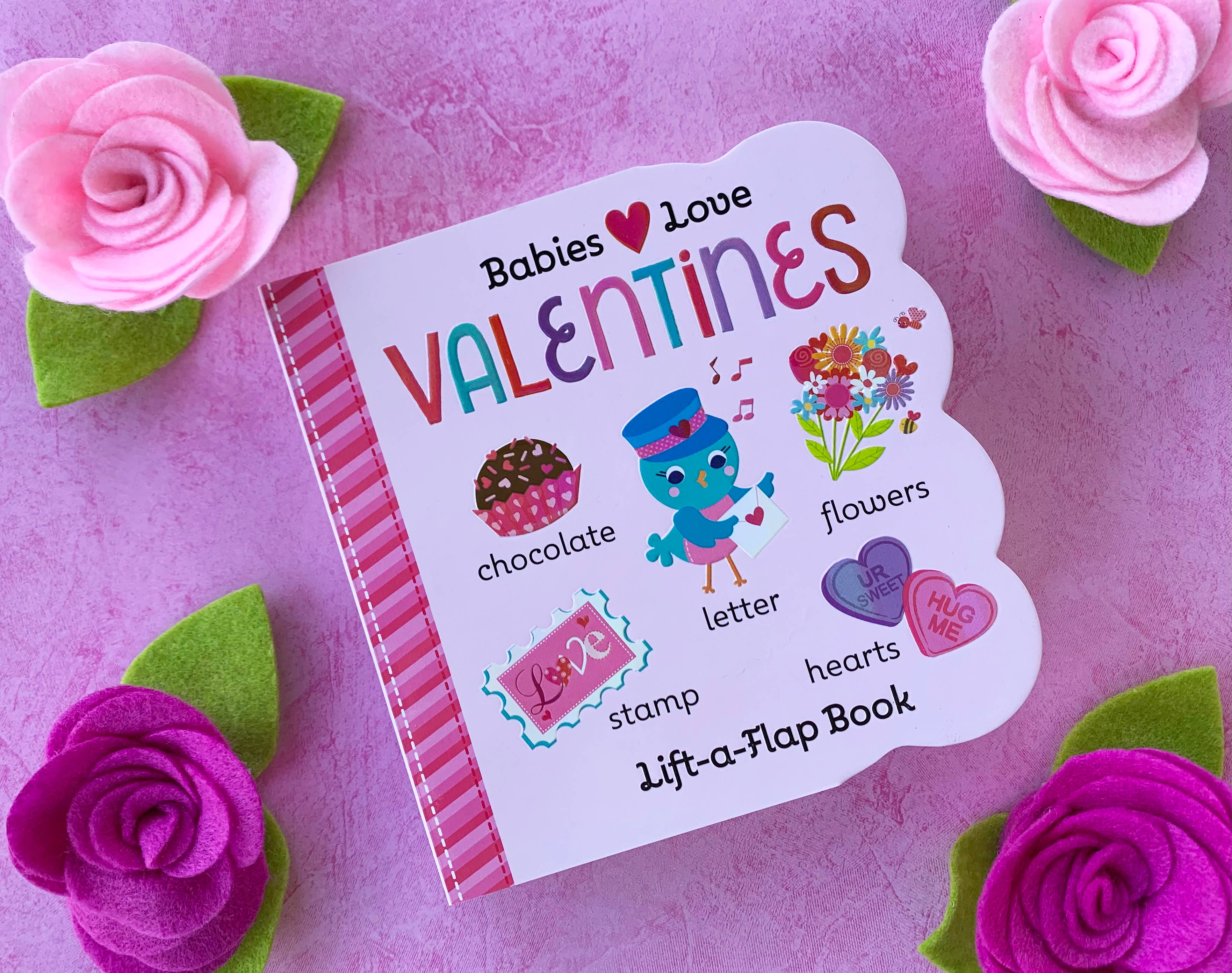 Babies Love Valentines Lift-a-Flap Board Book from Anderson Parker