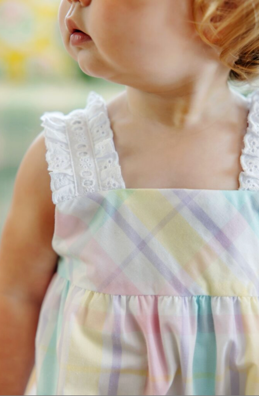 Babs Bubble - Woven Yarn - Brunch Plate Plaid/Worth Ave White from Anderson Parker