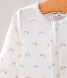 Baby Basics: Rainbow Bliss Organic Cotton Baby Pajama from Anderson Parker