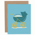 Baby Carriage Greeting Card from Anderson Parker