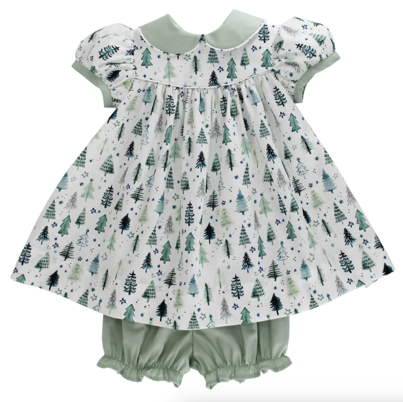 Baby Float Dress - Evergreen Trees from Anderson Parker