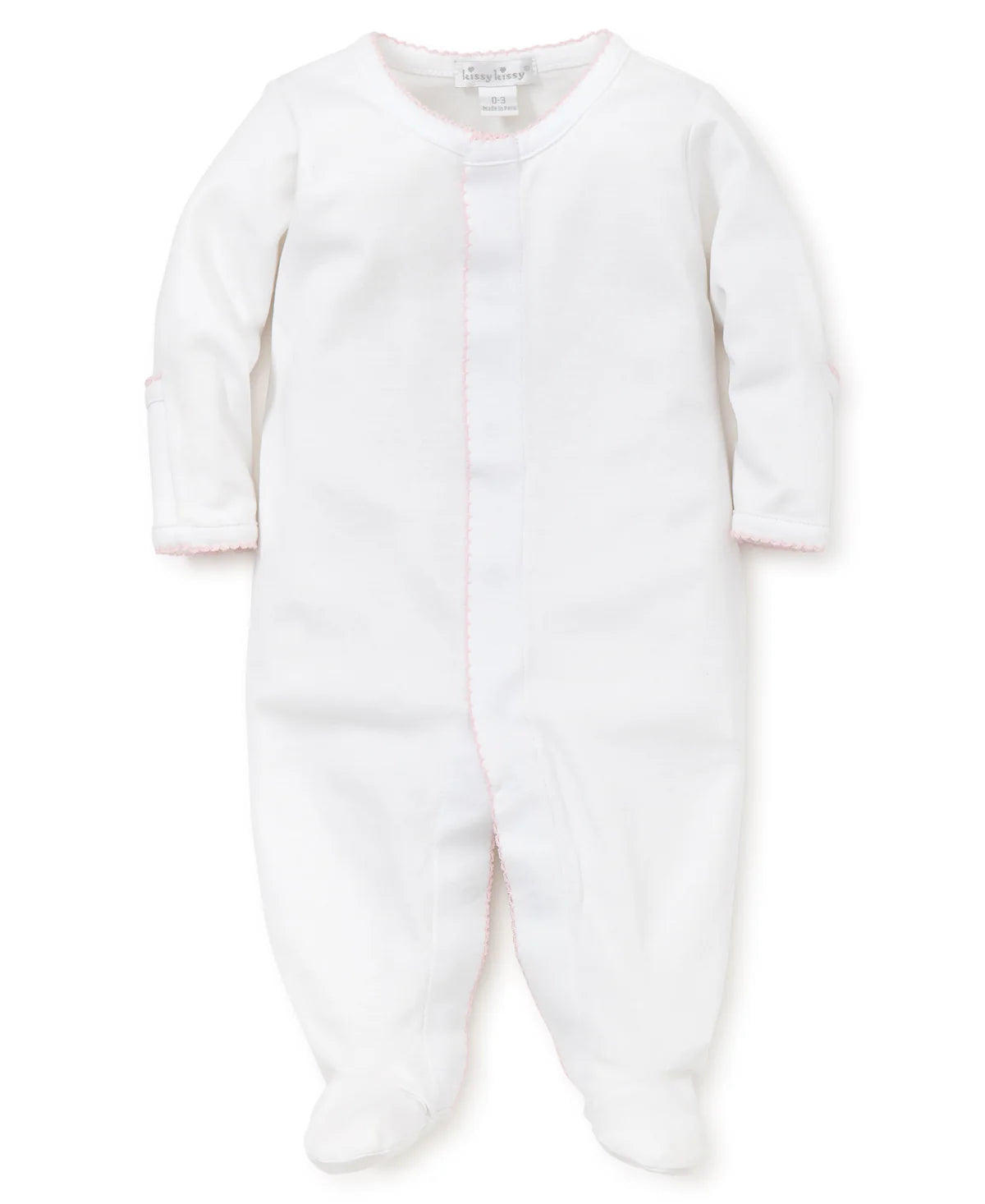 Baby Footie with Picot Trim from Anderson Parker
