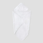 Baby Hooded Towel - White on White from Anderson Parker