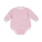 Baby Knit Romper — Pink Stripe from Anderson Parker