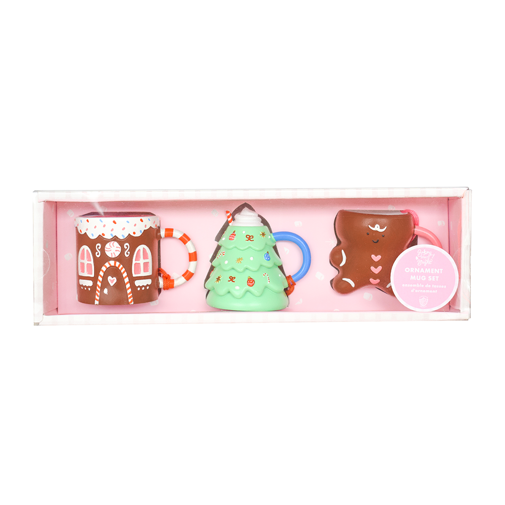 Baking Spirits Bright Mug Ornament Set from Anderson Parker