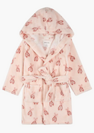 Ballet Print on Light Pink Plush Robe from Anderson Parker
