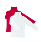 Basics Teagan Turtleneck - White from Anderson Parker